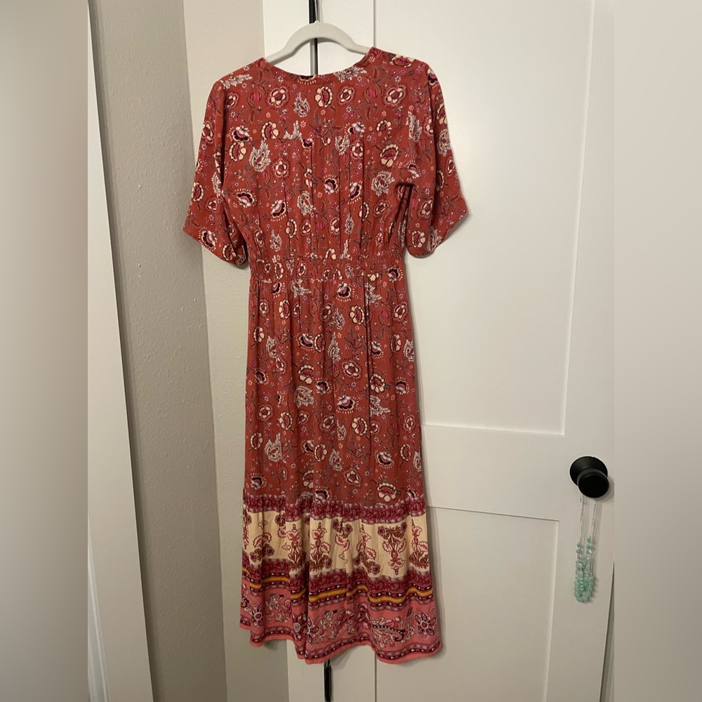 Floral V-Neck Dress in by Knox Rose - XS - Picture 2 of 6